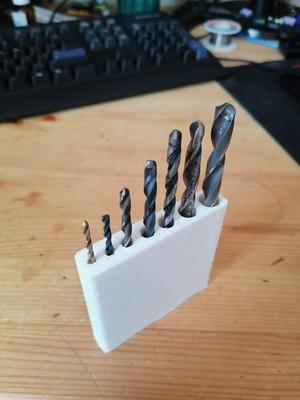 Mini drill bit stand