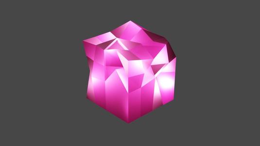Low Polygon Test Cube