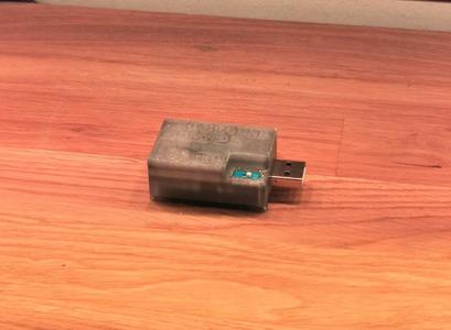 USB to USB ground isolator housing