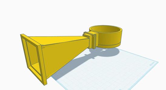 Horn for mattmakesmachines 4/5 thunderbolt style stator   