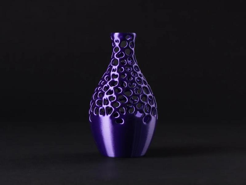 Voronoi Decoration Vase, Dried Flower Vase   