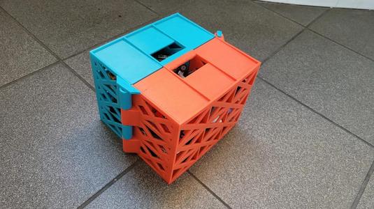 Toy car garage with mods   