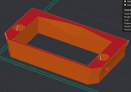 EXTENDED and ENLARGED Qidi PLUS 4 Filament Poop chute removable small container by GreySiD   