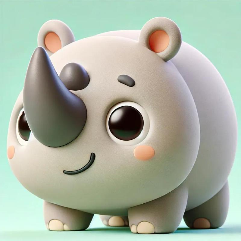 Cute Rhino   