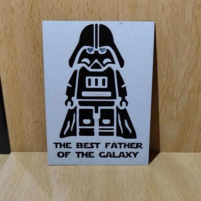 The Best Father of the Galaxy - Hueforge Star Wars   