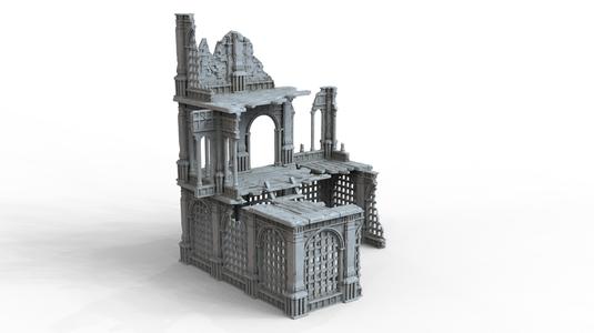Gothic Ruins -  building remains 6