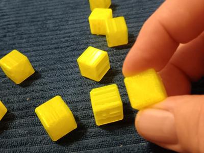 15mm cube toy/test