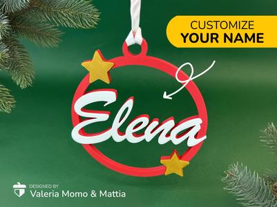 Christmas Decoration (#1) Your Name, Gift