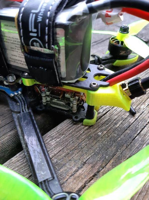 Nazgul 5, iFlight XL5 V5 2nd strap relocation & antenna mount