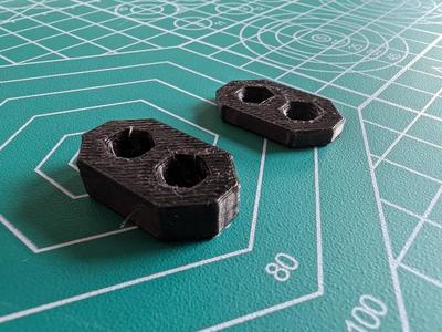 Creality K1C Door Hinge 3mm Nut Trap   