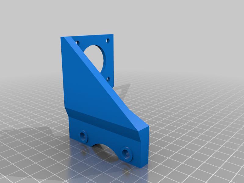 Ender 3 Direct Drive Extruder Bracket for red alloy geared extruder
