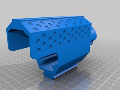 Dart Zone Pro MK 2 nerf barrel attachment mount
