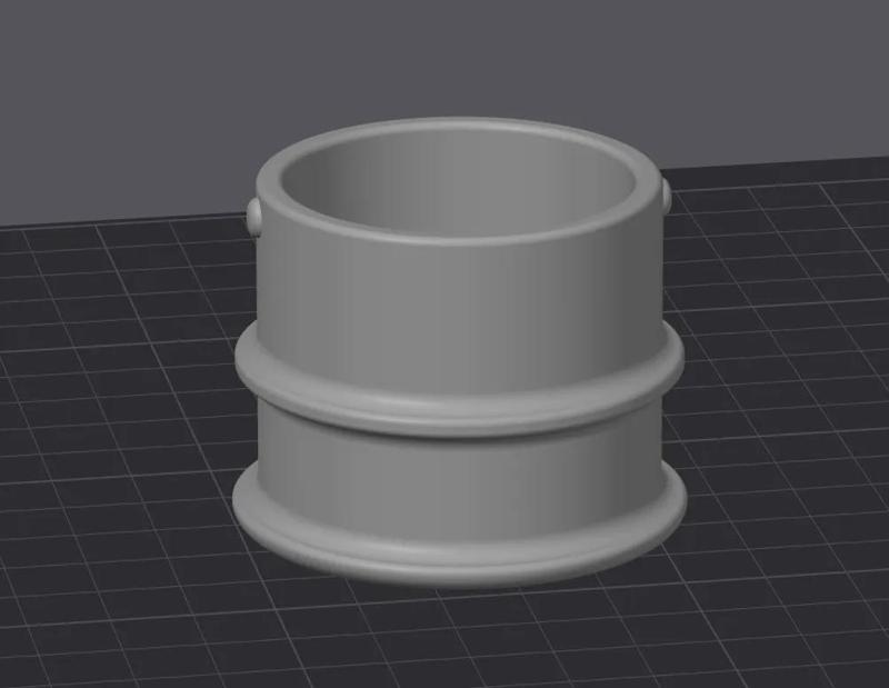 The lid of the blender   