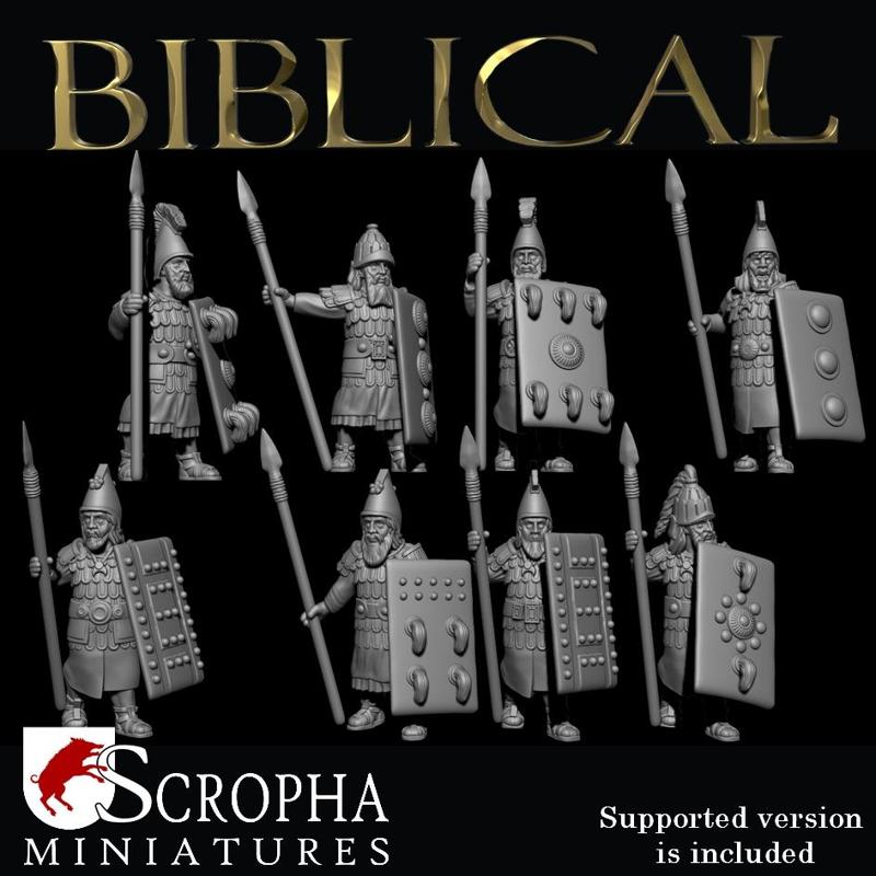 Mittani elite shieldbearers