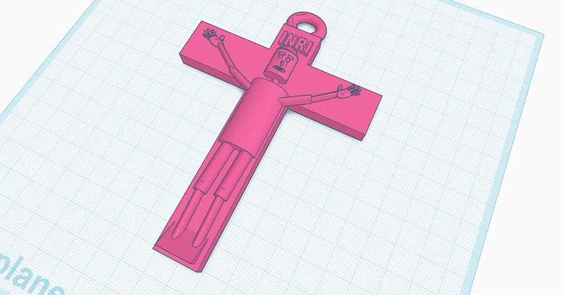 crucifix pendant   