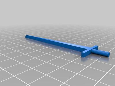Sword for WWE figures
