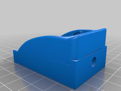 Rapidfire holder for Fatshark Scout (or other flat surface)