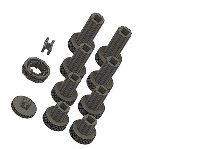 Multi-Dial Counter DnD/Tabletop Gaming   