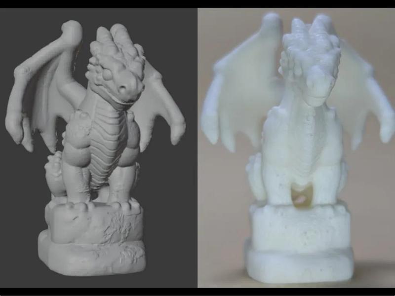 Dragon Statue #2 & Dragon (DND / TTRPG)   