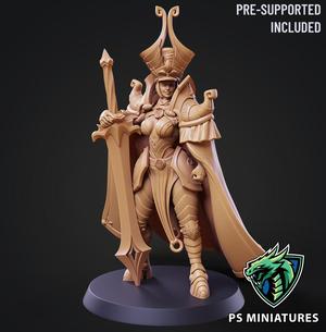 Sanctum Guardian Pose 3 - 2 Variants + Pinup