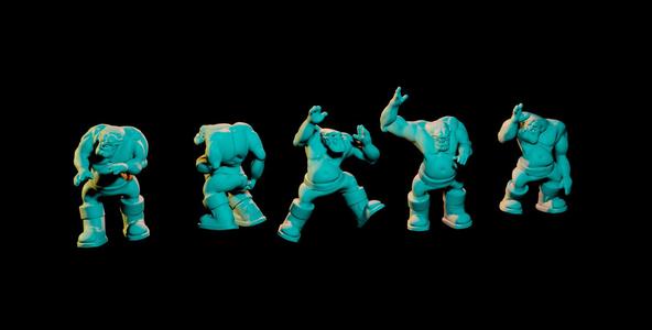 Raider of Cendre - Crew for Diorama