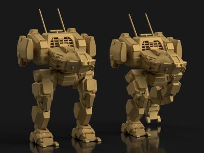 Jenner JR-7A for Battletech