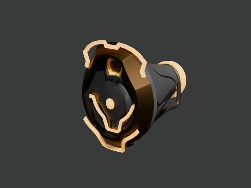 Warframe - Ayatan Amber Star   