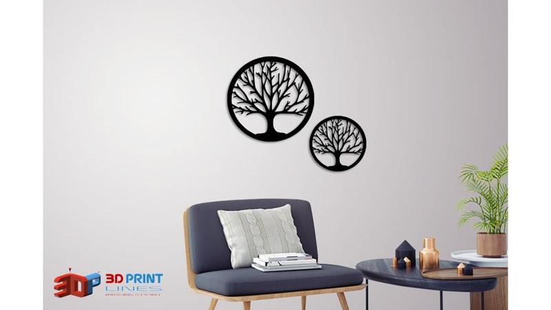 Silhouette Art Tree wall Art
