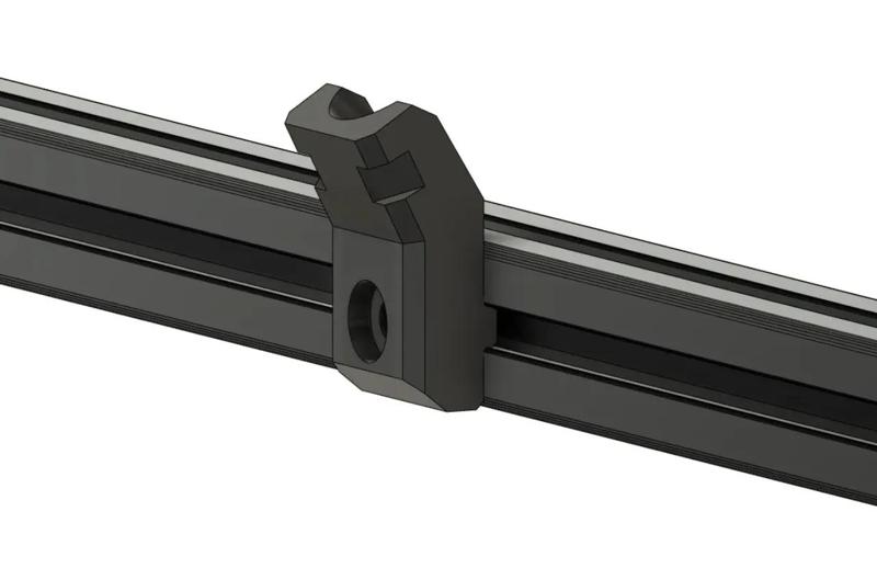 V Slot 2020 3D Printer 14-16mm Conduit Guide (Ender 5 Plus and others) M3 M4 M5 T Nut   