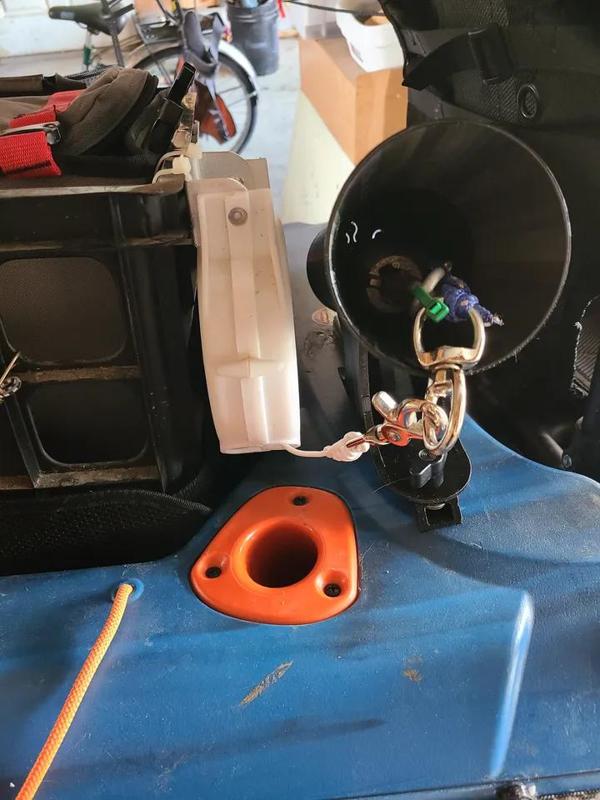 1.5lb Kayak anchor tube   