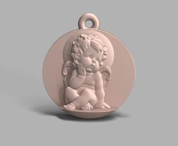 3D Angle-1 pendant