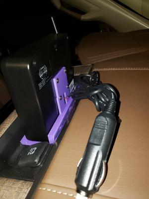 RAM tray trailer monitor adapter