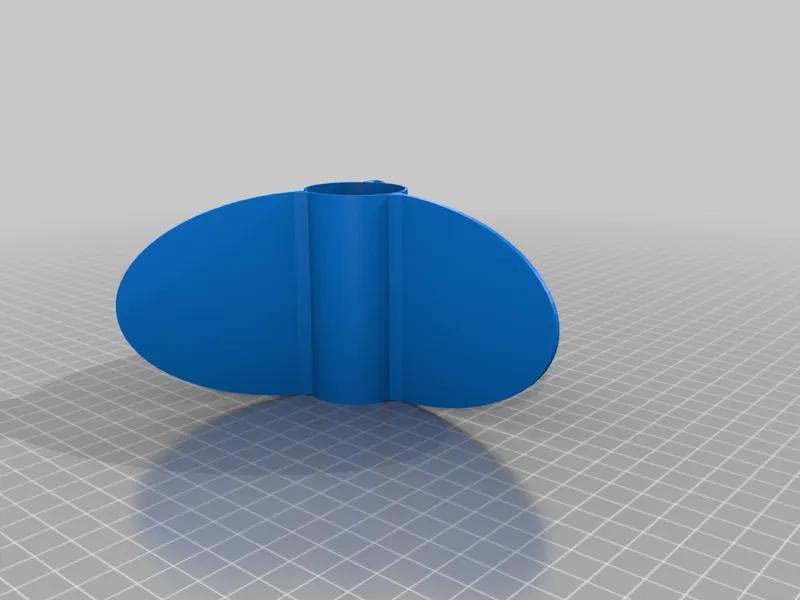 Fins for 35 mm dia rocket - 2 designs   