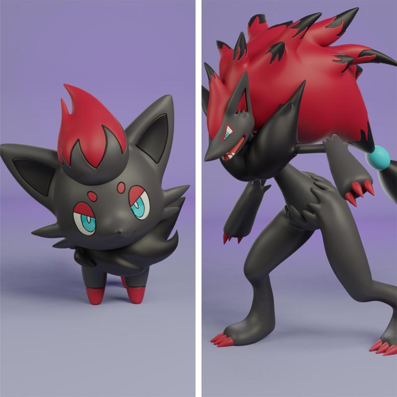 pokemon zorua evolution pack