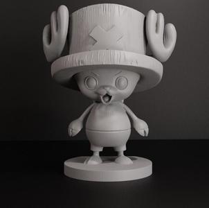 chopper one piece  - Pre-Supported STL