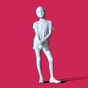 Miniature Pose Character C166