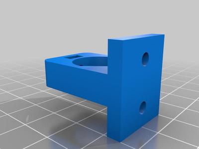 Drag Knife cutter/marker mount