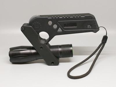 Backfire Electric Skateboard Remote flashlight Mount