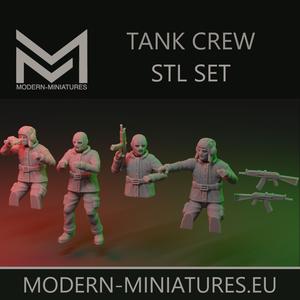 Tank Crew 28mm miniatures