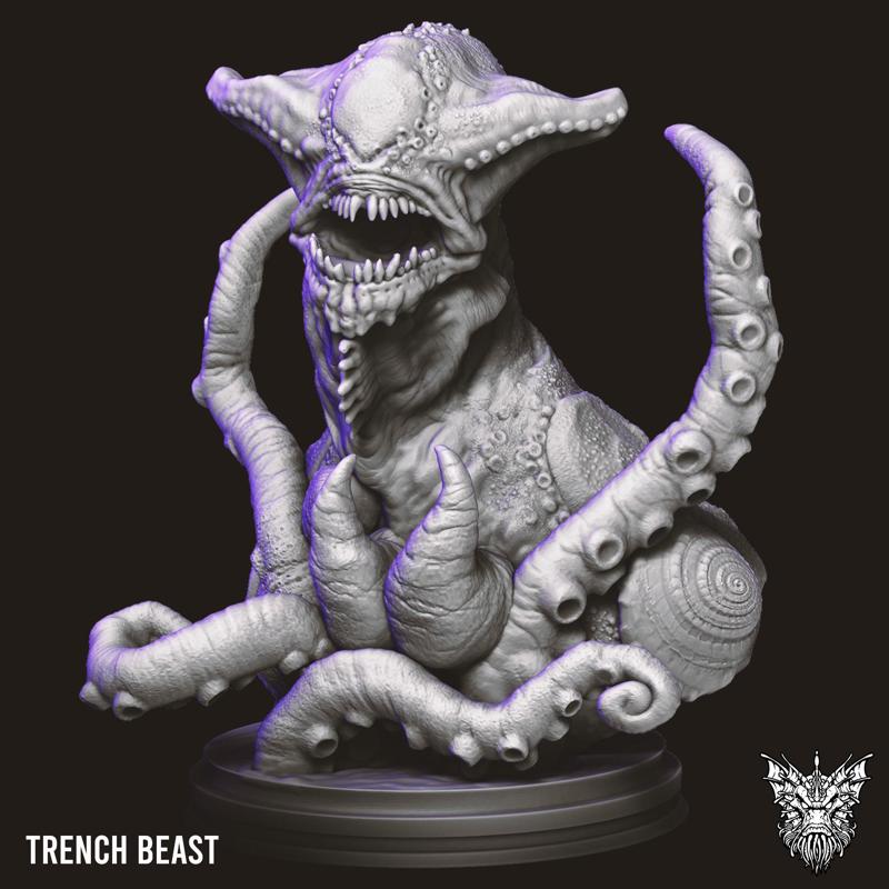 Trench Beast - Statue