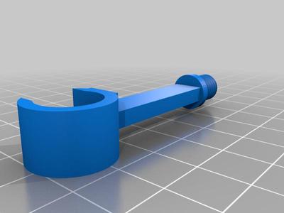 Ceiling mount for 2-arm ceiling light
