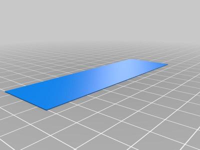 Simplest first layer test / test première couche