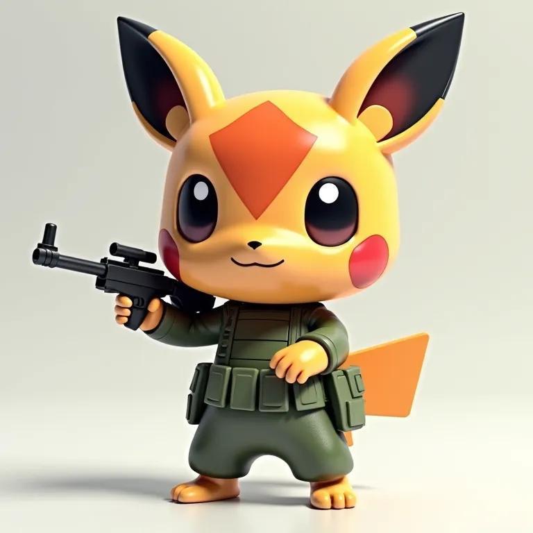 Soldier Pikachu   