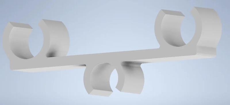 Leitungshalter Tank BMW E30 Pipeline tank   