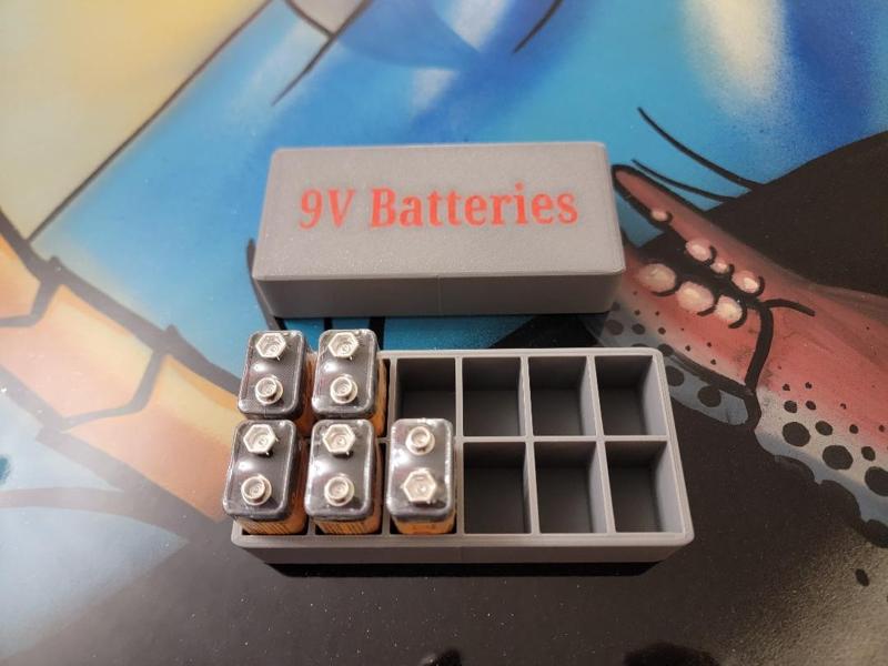9V Battery Storage