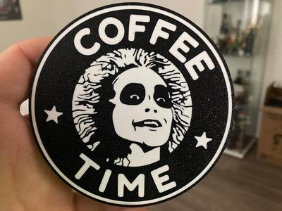 Coffee time coaster