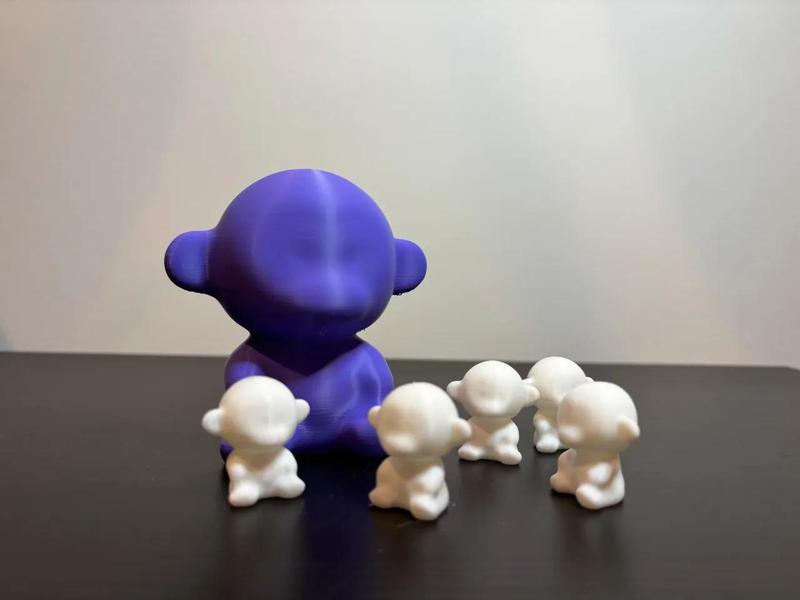 Small monkey toy figure   