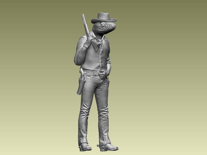 lizard cowboy