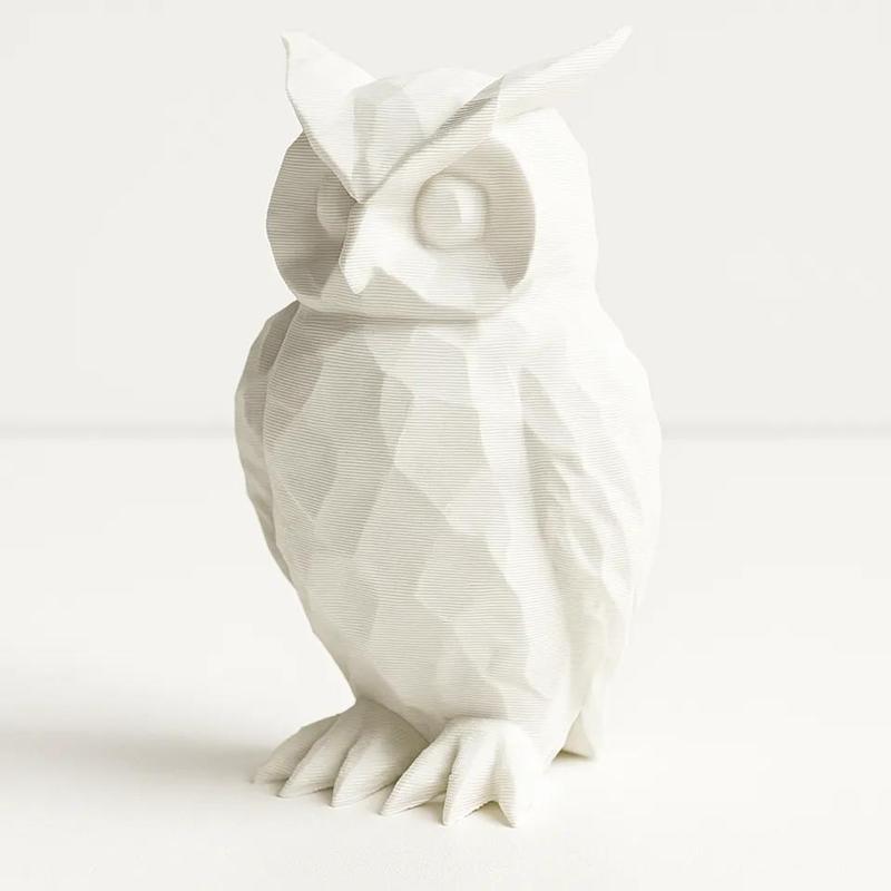 Low-Poly Owl – Stylized Geometric 3D Print   