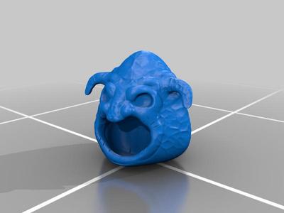 Dungeon and dragons trolls head forge